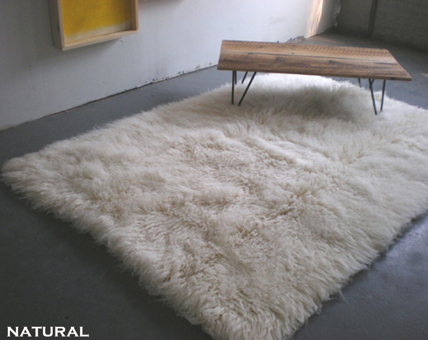 DELUXE FLOKATI SHAG RUG | THICK AND PLUSH 3.5