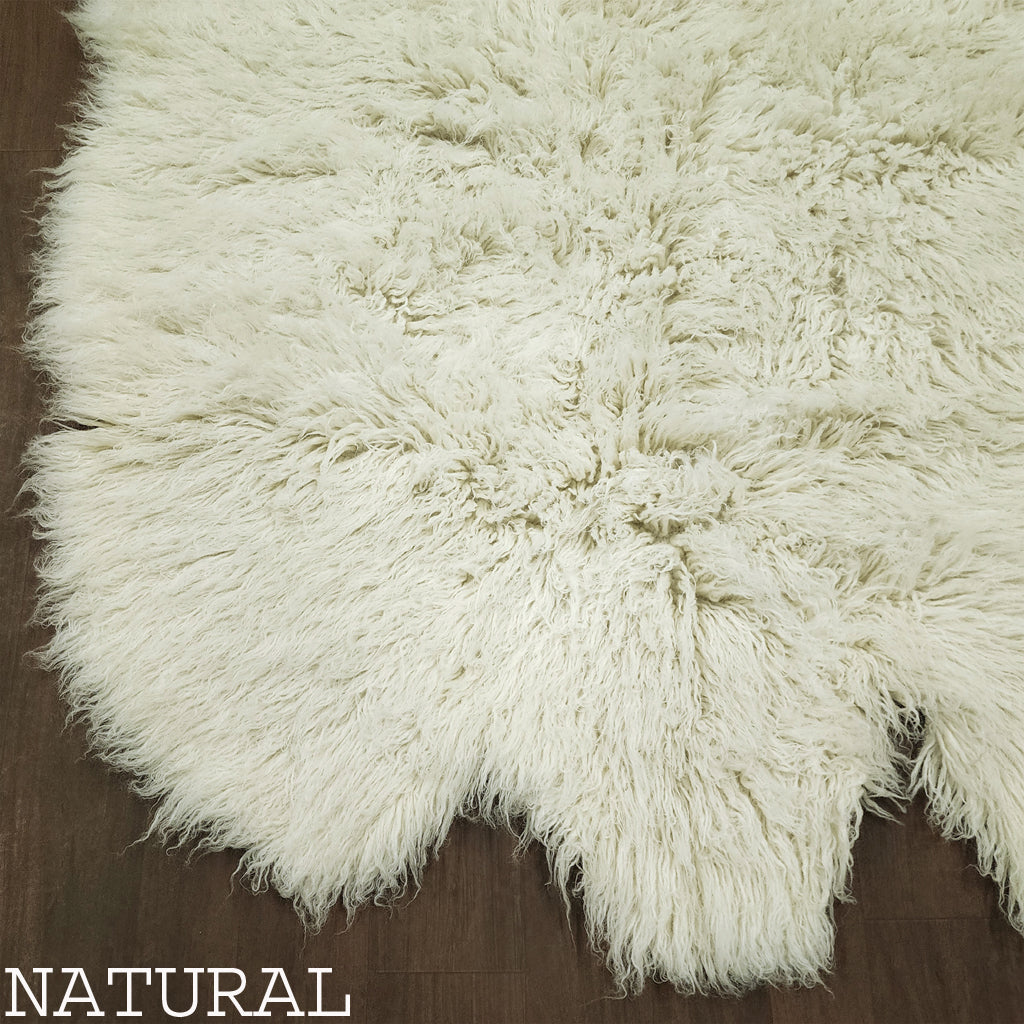 SUPER THICK SHEEPSKIN FLOKATI RUG | PLUSH 3.5