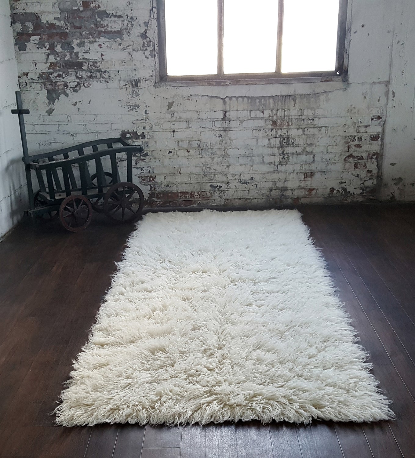 CLASSIC FLOKATI SHAG RUGS | PREMIUM 3” WOOL PILE | 2000 GRAM WEIGHT