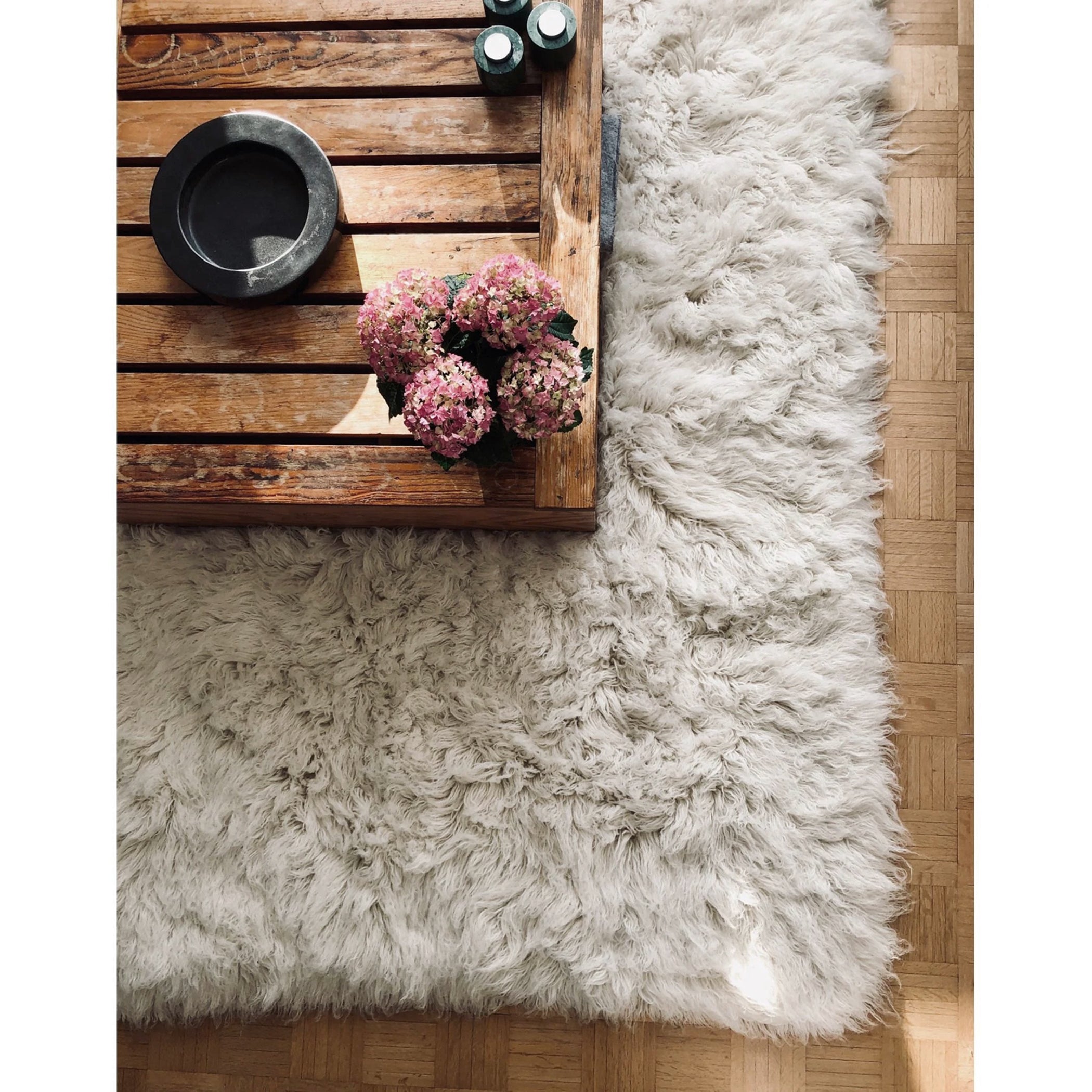 DELUXE SQUARE FLOKATI RUG | SUPER THICK 3.5