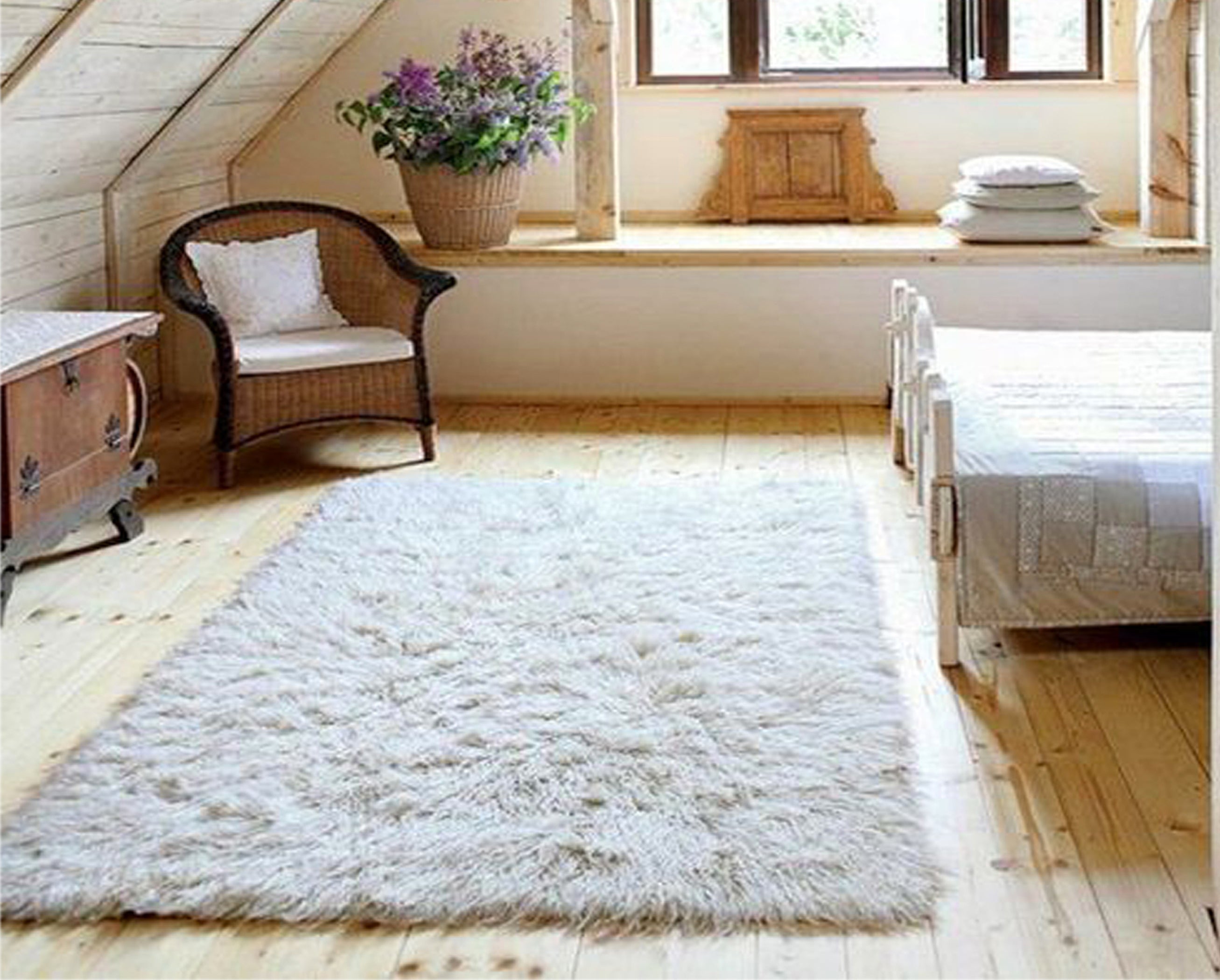 CLASSIC FLOKATI SHAG RUGS | PREMIUM 3” WOOL PILE | 2000 GRAM WEIGHT