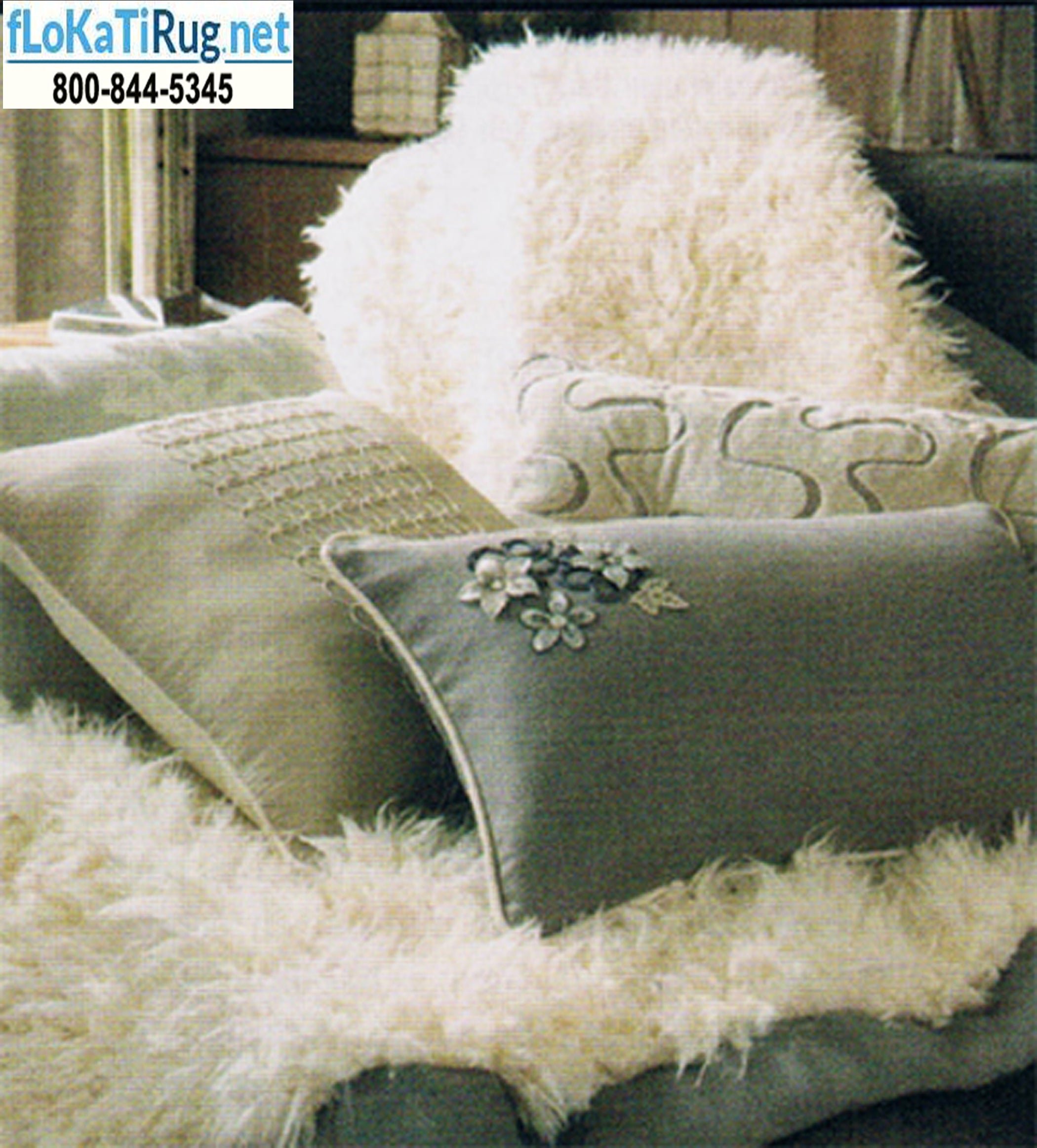 ORGANIC FLOKATI PET BEDS | FLOKATI THROW RUGS | FREE FORM SHAPES