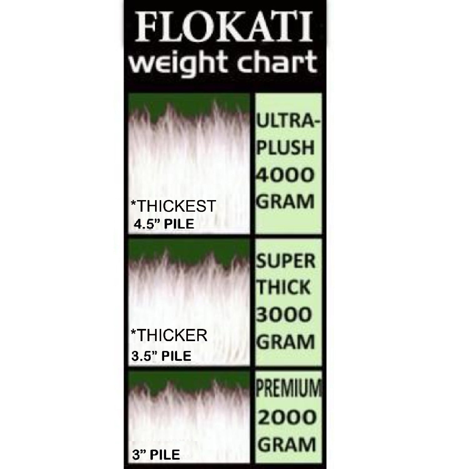 CLASSIC FLOKATI SHAG RUGS | PREMIUM 3” WOOL PILE | 2000 GRAM WEIGHT
