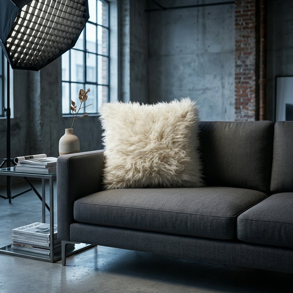 LARGE FLOKATI COUCH PILLOW💥30