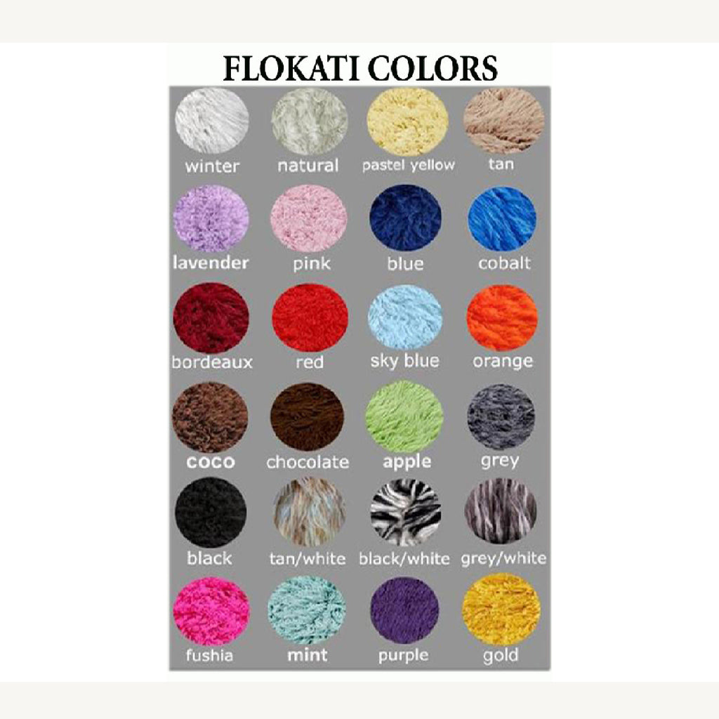 CLASSIC FLOKATI SHAG RUGS | PREMIUM 3” WOOL PILE | 2000 GRAM WEIGHT