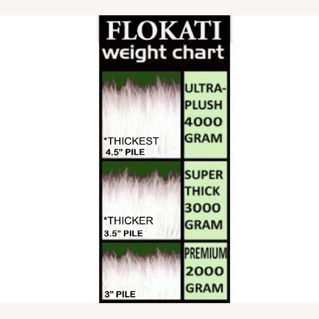 DELUXE FLOKATI SHAG RUG | THICK AND PLUSH 3.5