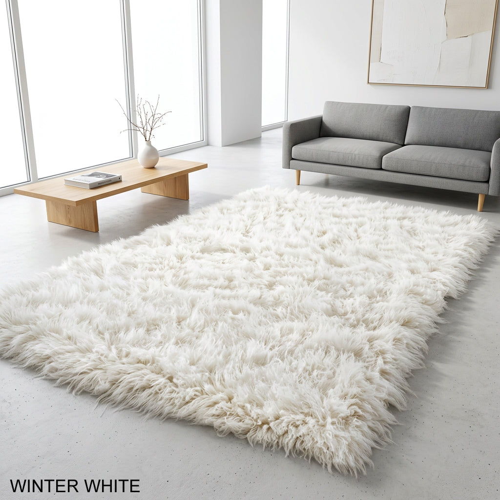 DELUXE FLOKATI SHAG RUG | THICK AND PLUSH 3.5