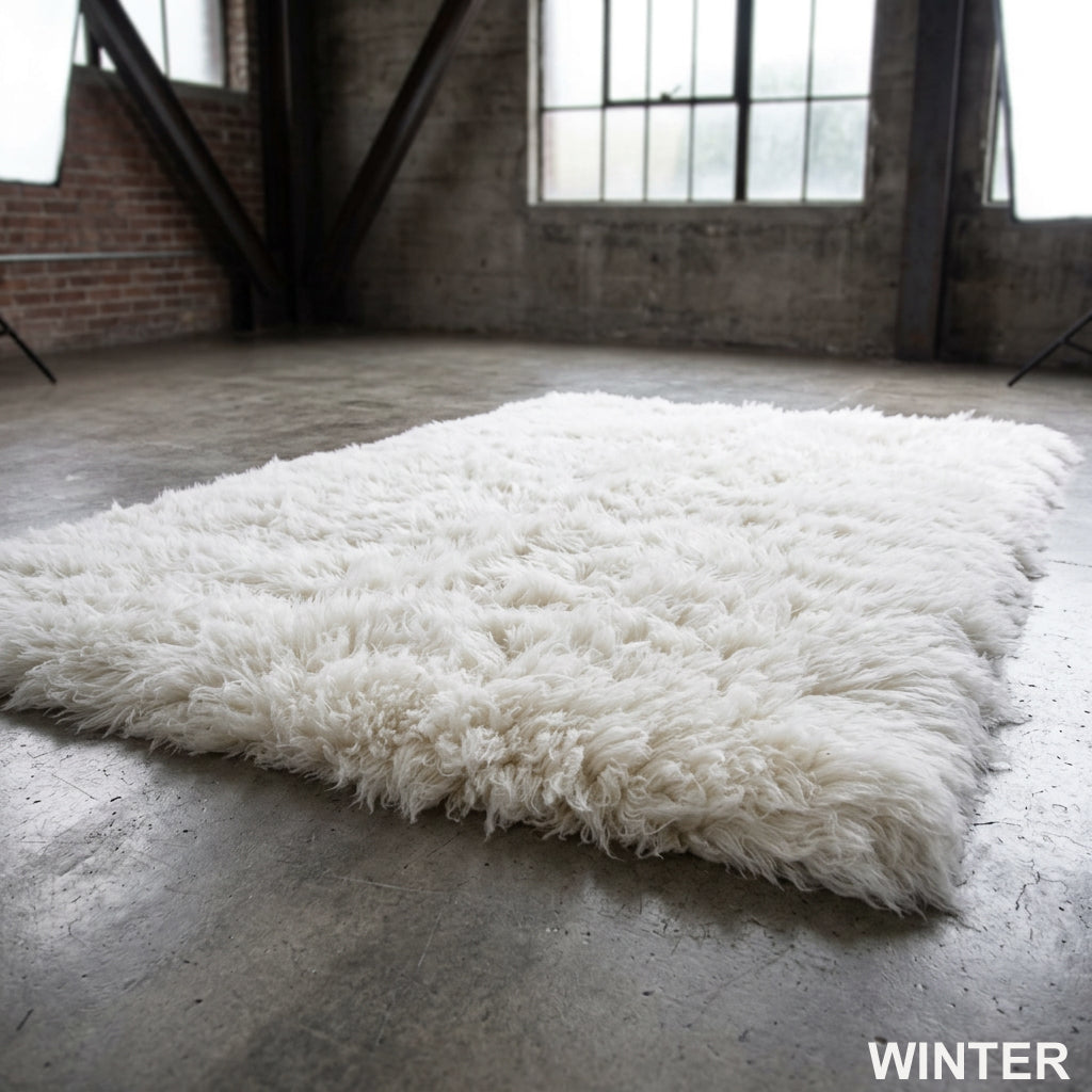 ULTRA-PLUSH SQUARE FLOKATI💥AMAZING 4