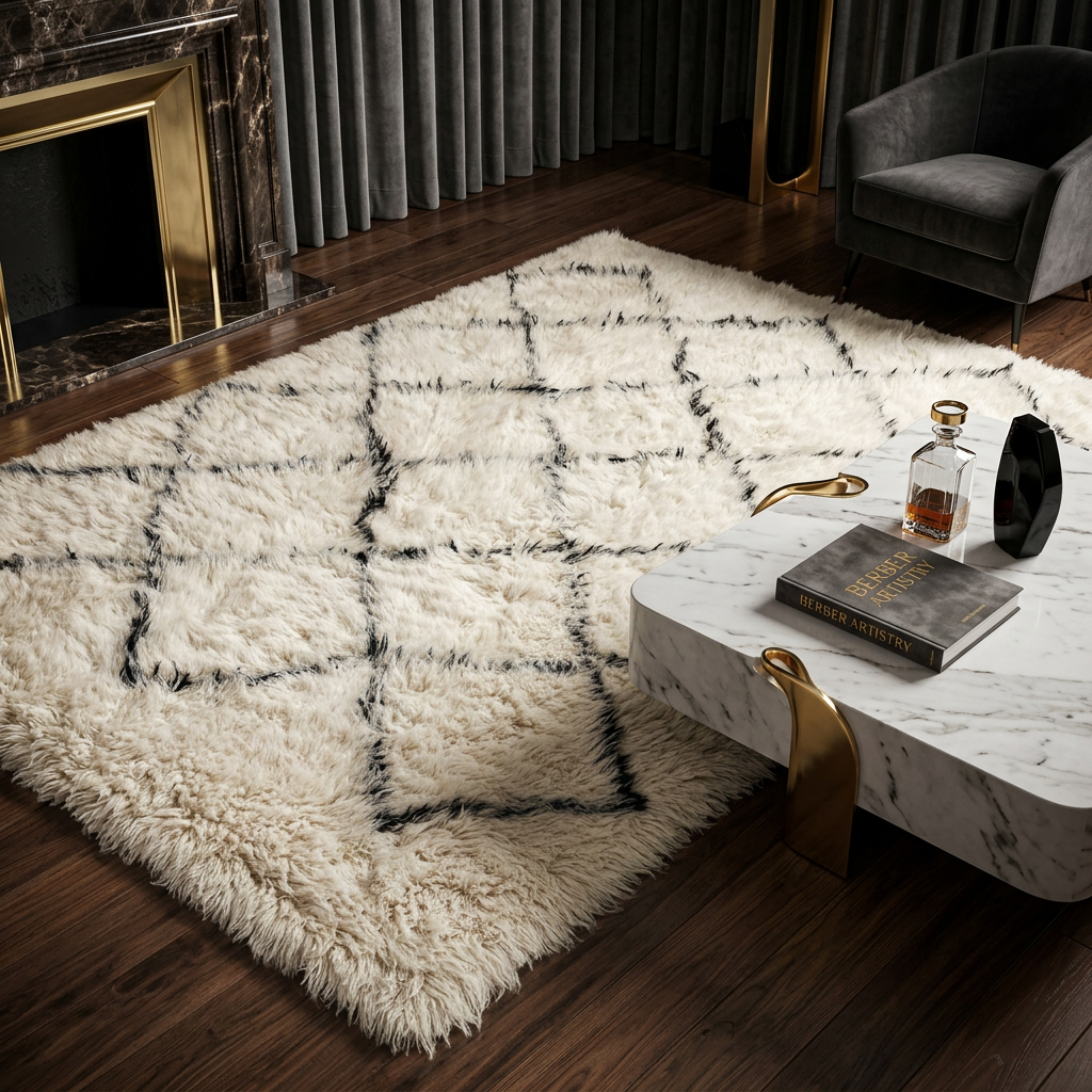 CUSTOM DESIGN FLOKATI RUG💥THICK 4
