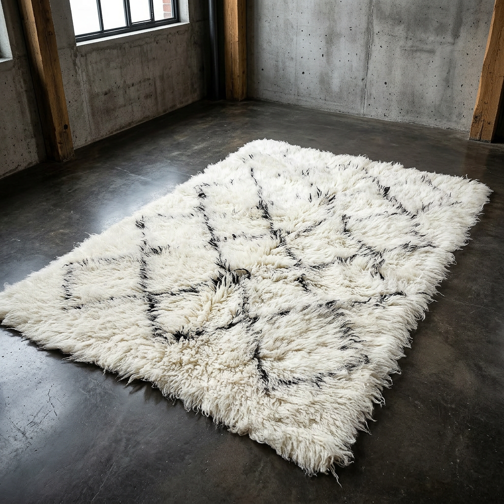 BEAUTIFUL CUSTOM FLOKATI RUGS | LONG 4