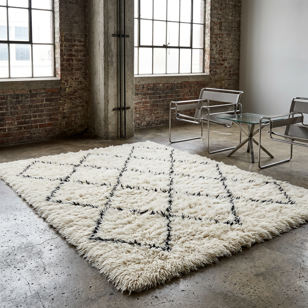 BEAUTIFUL CUSTOM FLOKATI RUGS | LONG 4