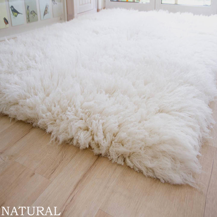 ULTRA-PLUSH SQUARE FLOKATI RUG | AMAZING 4.5