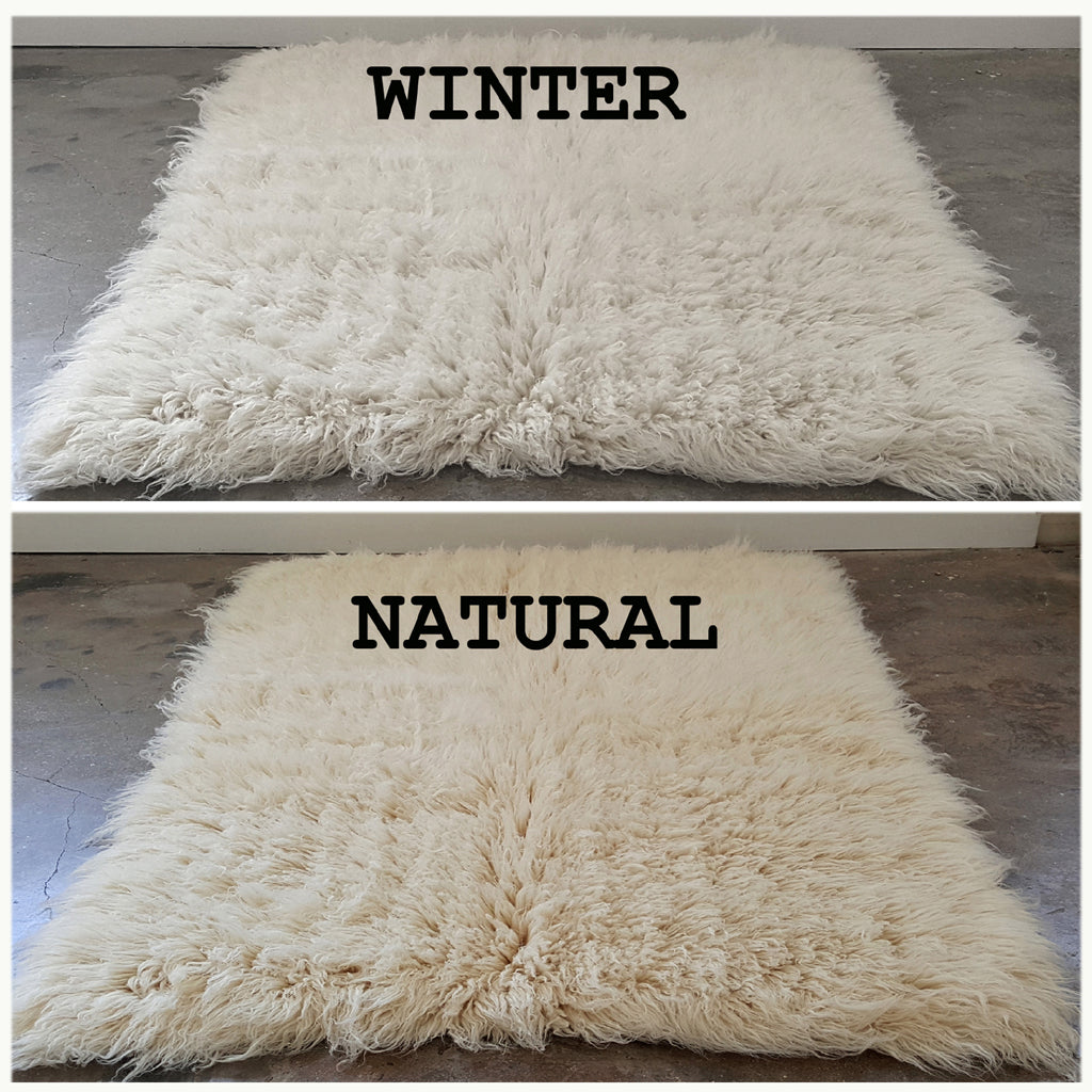 SUPER THICK SHEEPSKIN FLOKATI RUG | PLUSH 3.5